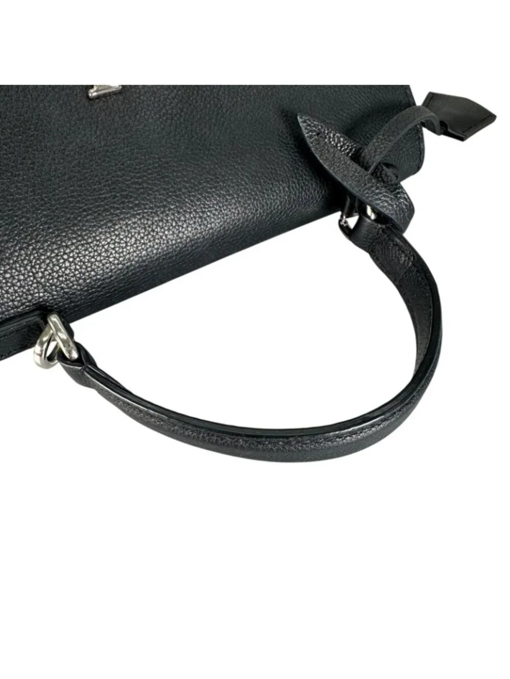 Louis Vuitton Lockme Eva BB Handbag Leather Navy 2-Way